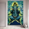 Grüner Ganesha 3 TEILE Diamond Painting Set 2 Grüner Ganesha 3 TEILE Diamond Painting Set -Diamonddiy DP3 TEILE13 2