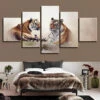 Tiger Auf Den Wiesen 5 TEILE Diamond Painting Set 2 Tiger Auf Den Wiesen 5 TEILE Diamond Painting Set -Diamonddiy DP5 TEILE1112