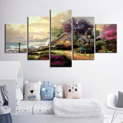 Magisches Haus Im Wald 5 TEILE Diamond Painting Set