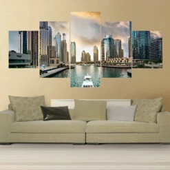 Wolkenkratzer In Der Stadt 5 TEILE Diamond Painting Set