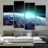 Grünes Licht Durch Den Planet 4 TEILE Diamond Painting Set -Diamonddiy DP5 TEILE1137