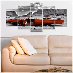 Roter Rennwagen 5 TEILE Diamond Painting Set