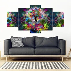 Abstrakter Baum 5 TEILE Diamond Painting Set