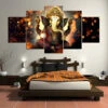 Ganesha 5 TEILE GANESHA Diamond Painting Set -Diamonddiy DP5 TEILE1196