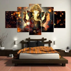 Ganesha 5 TEILE GANESHA Diamond Painting Set