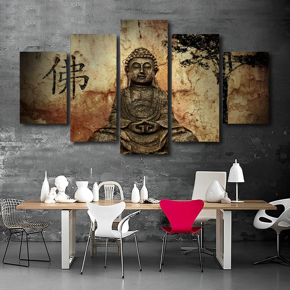 Buddhafigur 5 TEILE Diamond Painting Set 3 Buddhafigur 5 TEILE Diamond Painting Set