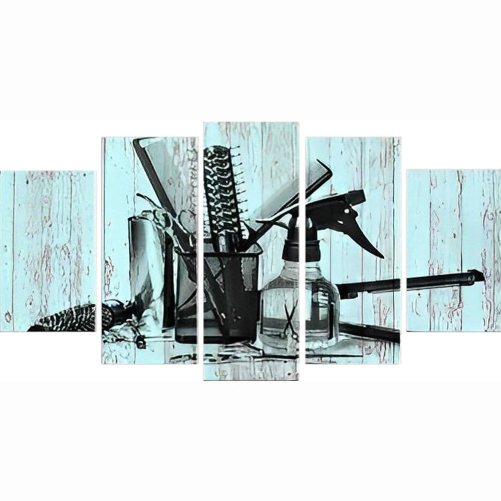 Friseurwerkzeuge 5 TEILE Diamond Painting Set 4 Friseurwerkzeuge 5 TEILE Diamond Painting Set – Bild 2