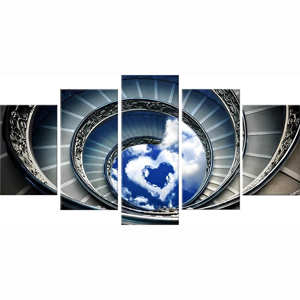 Wendeltreppe 5 TEILE Diamond Painting Set 4 Wendeltreppe 5 TEILE Diamond Painting Set – Bild 2