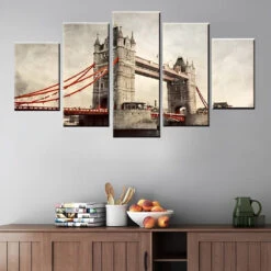 Londoner Brücke 5 TEILE Diamond Painting Set