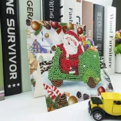 3D WEIHNACHTSKARTEN I | 8 STÜCK -Diamonddiy DPCARDN17 3