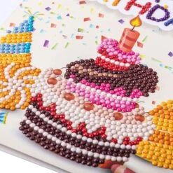 GEBURTSTAGSKARTEN | 6 STÜCK -Diamonddiy DPCARDN9 4