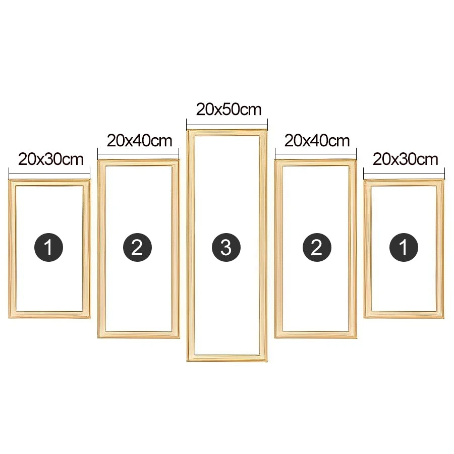 Holzrahmen Für Bilder Mit 5 Teilen Diamond Painting Zubehör 4 Holzrahmen Für Bilder Mit 5 Teilen Diamond Painting Zubehör – Bild 2