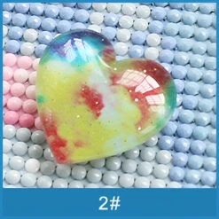Cover Minder Folienhalter Herzform Diamond Painting Zubehör -Diamonddiy TOOL0112 5