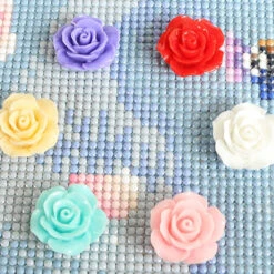 Cover Minder Folienhalter Rose Diamond Painting Zubehör -Diamonddiy TOOL0121 2