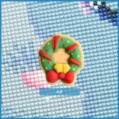 Cover Minder Folienhalter Weihnachten Diamond Painting Zubehör -Diamonddiy TOOL0123 4