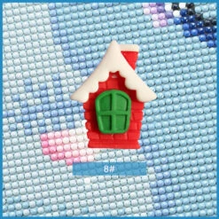 Cover Minder Folienhalter Weihnachten Diamond Painting Zubehör -Diamonddiy TOOL0123 8
