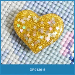 Cover Minder Folienhalter Herzform Diamond Painting Zubehör -Diamonddiy TOOL0126 5