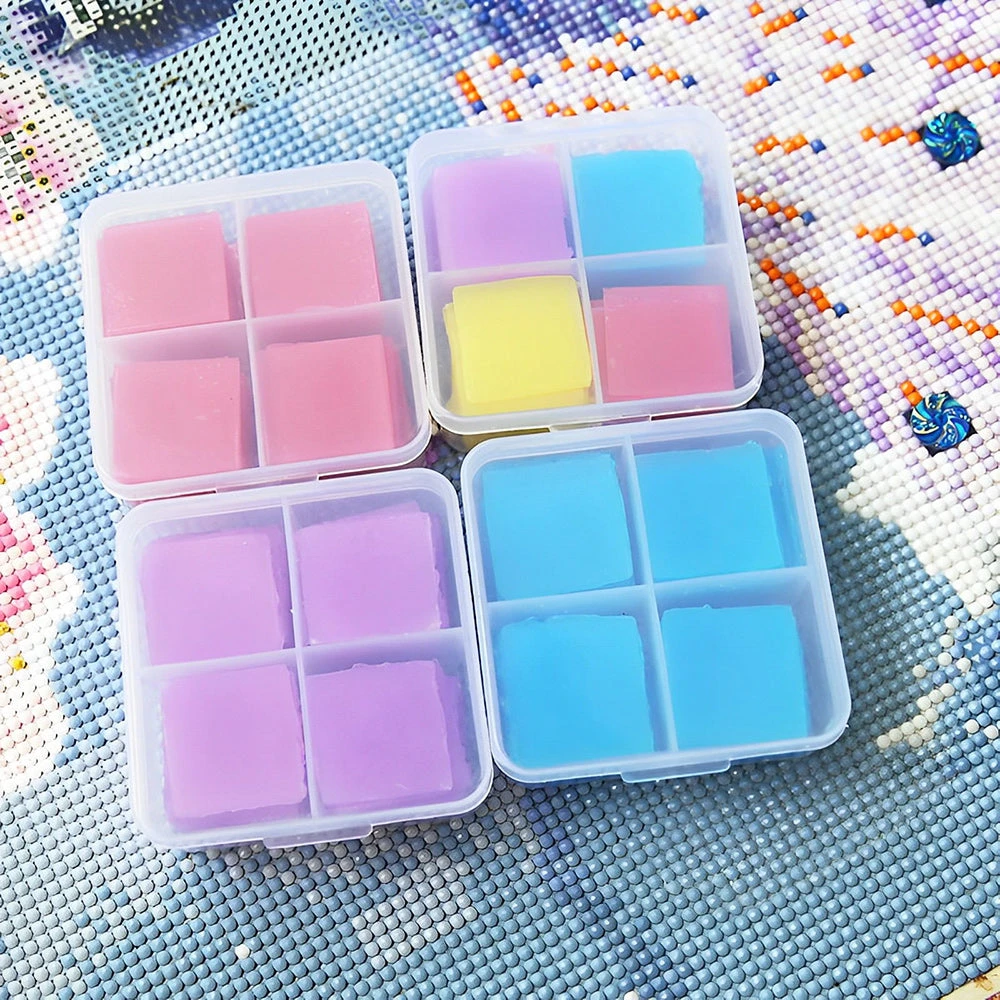 32 Stücke Wachs Mit Quadratischer Aufbewahrungsbox Diamond Painting Zubehör 3 32 Stücke Wachs Mit Quadratischer Aufbewahrungsbox Diamond Painting Zubehör