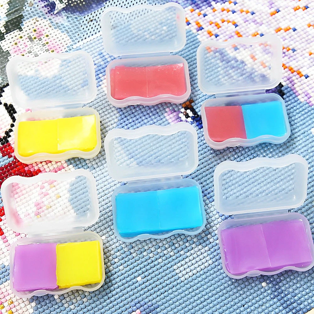 6/12 Stücke Wachs Mit Aufbewahrungsbox Diamond Painting Zubehör 4 6/12 Stücke Wachs Mit Aufbewahrungsbox Diamond Painting Zubehör – Bild 2