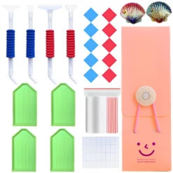 Aufbewahrungsbox Wachs Stift Tablett Werkzeugset Diamond Painting Zubehör -Diamonddiy TOOL0169 6