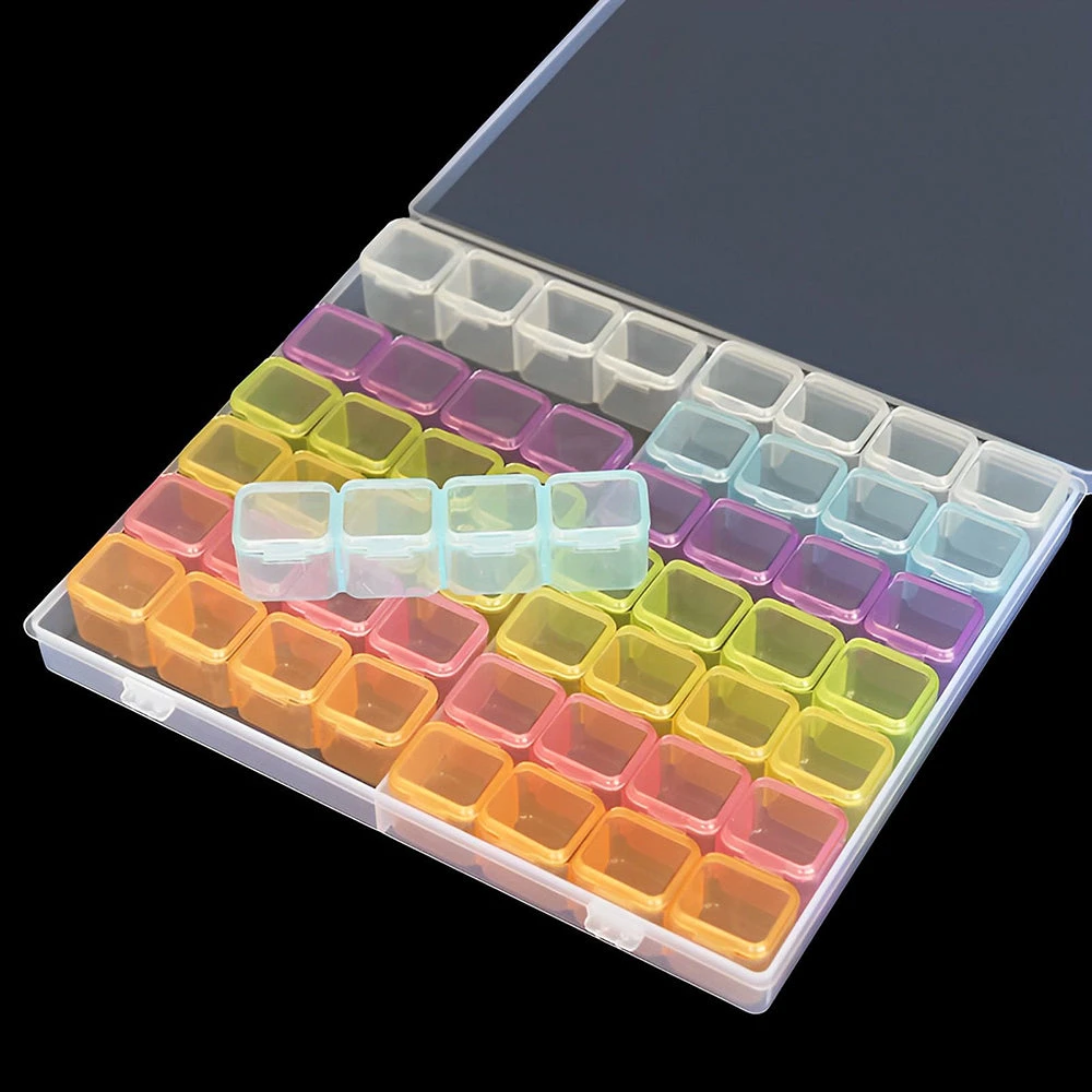 Aufbewahrungsbox Mit 56 Fächern Diamond Painting Zubehör 6 Aufbewahrungsbox Mit 56 Fächern Diamond Painting Zubehör – Bild 4