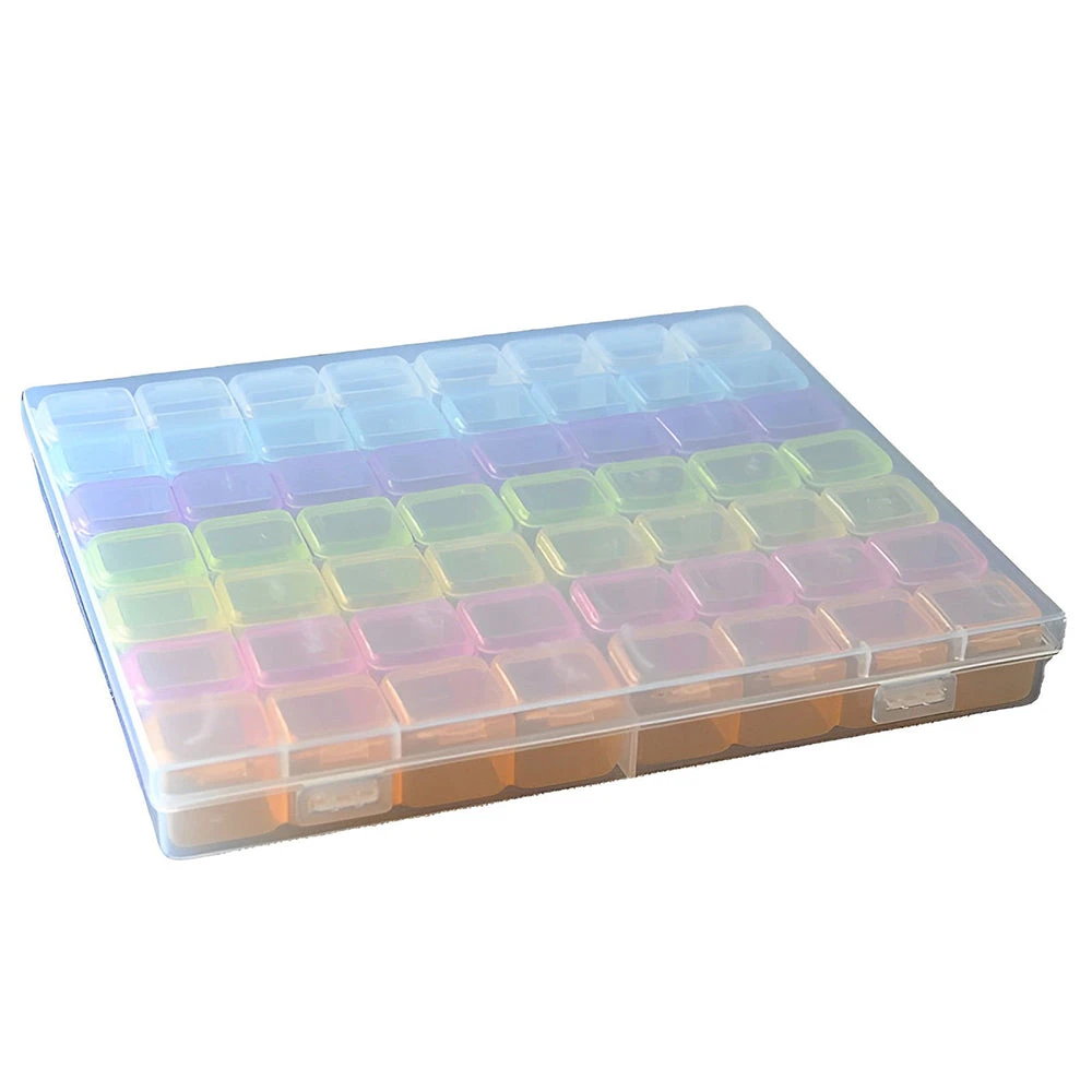 Aufbewahrungsbox Mit 56 Fächern Diamond Painting Zubehör 8 Aufbewahrungsbox Mit 56 Fächern Diamond Painting Zubehör – Bild 6