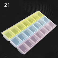 Bunte Aufbewahrungsbox Mit 21/28/35 Fächern Diamond Painting Zubehör -Diamonddiy TOOL0189 1