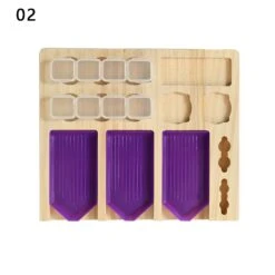 Tabletthalter Aus Holz Werkzeugset Diamond Painting Zubehör -Diamonddiy TOOL0192 2