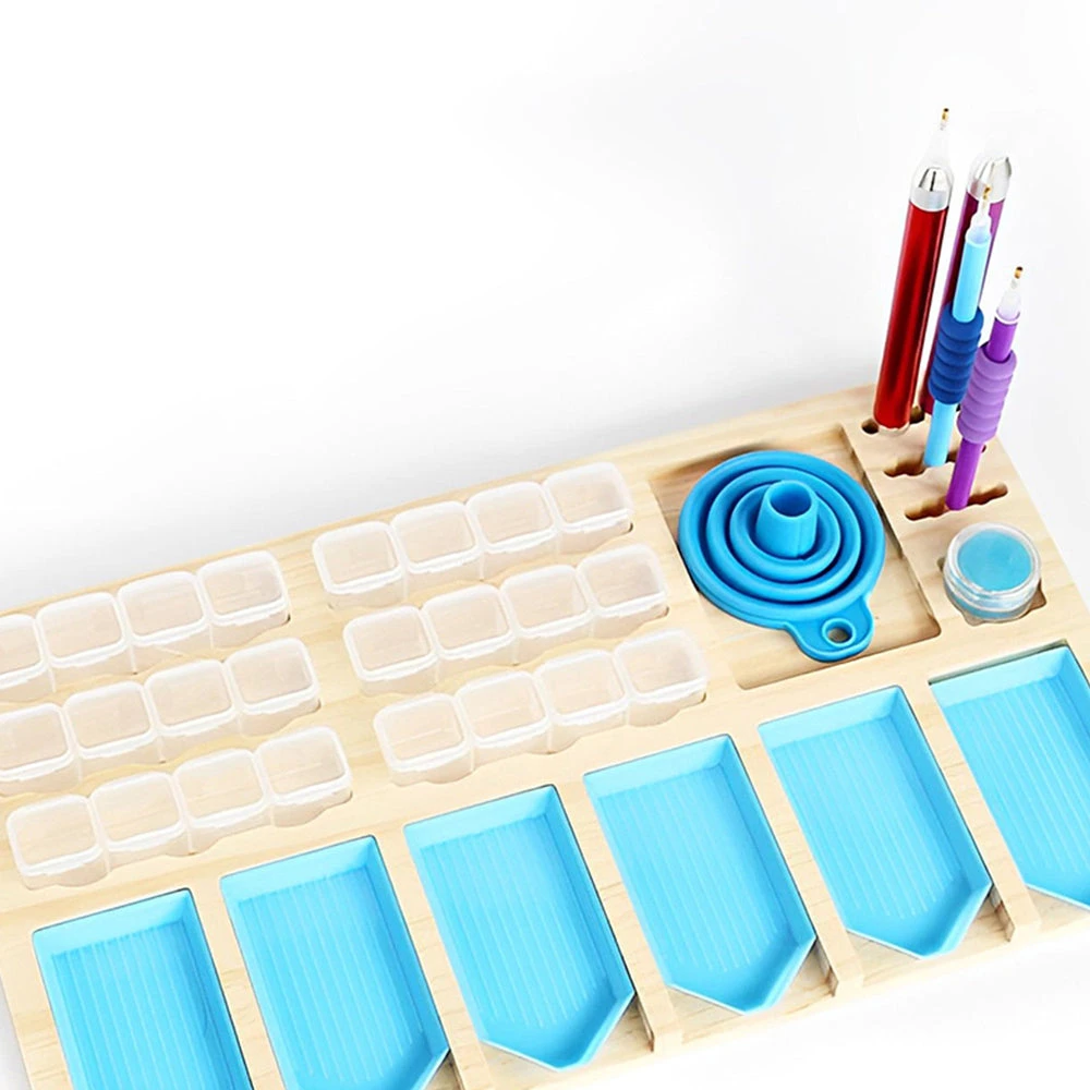 Tabletthalter Aus Holz Werkzeugset Mit Stiften Diamond Painting Zubehör 15 Tabletthalter Aus Holz Werkzeugset Mit Stiften Diamond Painting Zubehör – Bild 13