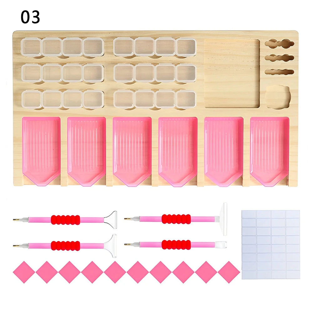 Tabletthalter Aus Holz Werkzeugset Mit Stiften Diamond Painting Zubehör 14 Tabletthalter Aus Holz Werkzeugset Mit Stiften Diamond Painting Zubehör – Bild 12