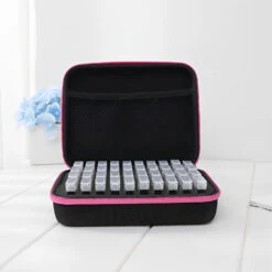 Premium Aufbewahrungskoffer Mit 40 Quadratischen Fläschchen Diamond Painting Zubehör -Diamonddiy TOOL0238 4