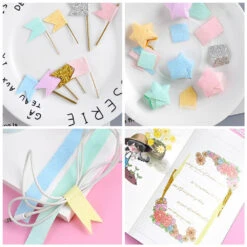 Washi Klebeband Glitzer 6 Stücke 2m*1.2cm Diamond Painting Zubehör -Diamonddiy TOOL0258 4