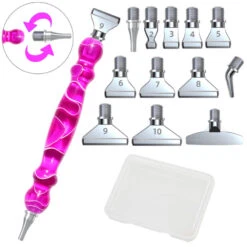 Stift Mit DIY Edelstahl-Spitze Werkzeugset Diamond Painting Zubehör -Diamonddiy TOOL060 10