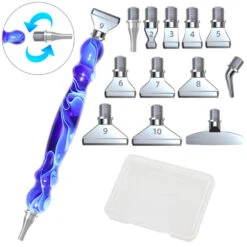 Stift Mit DIY Edelstahl-Spitze Werkzeugset Diamond Painting Zubehör -Diamonddiy TOOL060 12