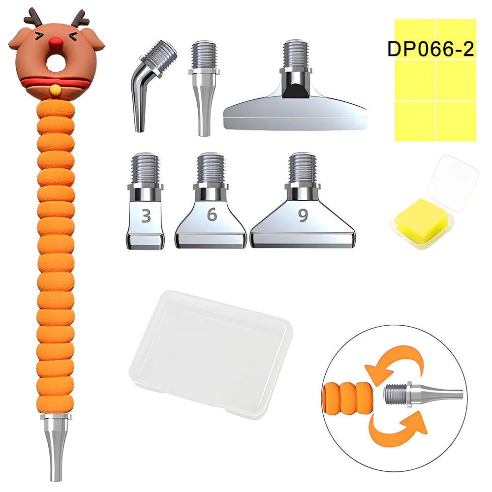 Stift Weihnachtsstil Werkzeugset Diamond Painting Zubehör 5 Stift Weihnachtsstil Werkzeugset Diamond Painting Zubehör – Bild 3