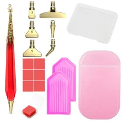 Regenschirmform Stift Luxuriöses Werkzeugset Diamond Painting Zubehör -Diamonddiy TOOL085 2