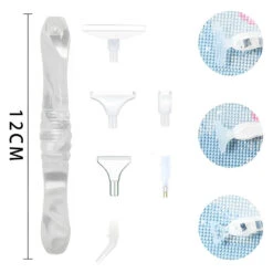Ergonomischer Stift Set Diamond Painting Zubehör -Diamonddiy TOOL088 7